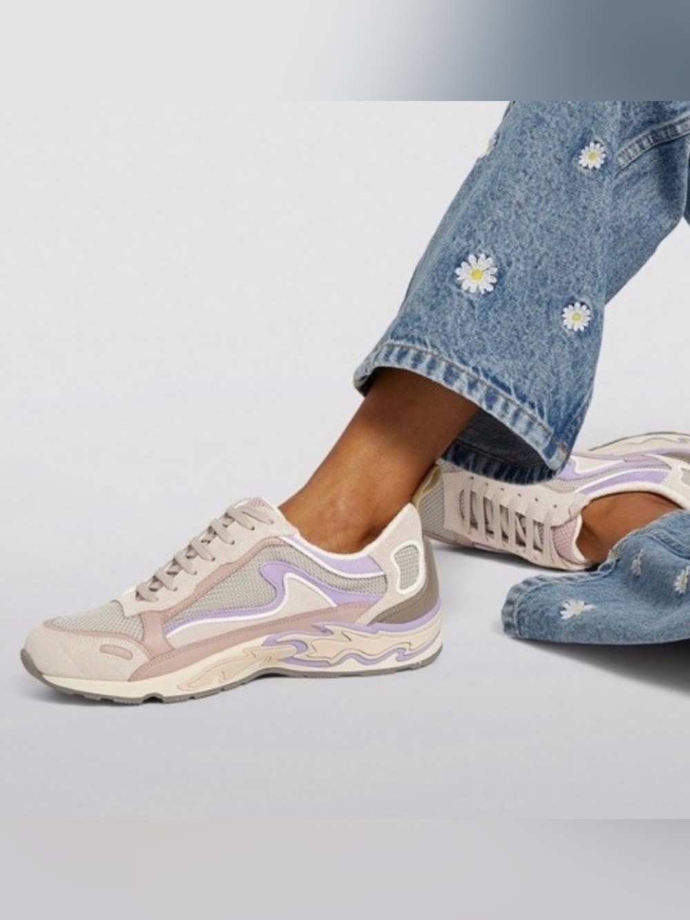 Sandro flame Lilac Sneaker